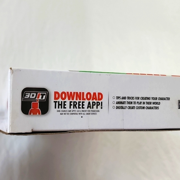 3D Character Creator Teenage Mutant Ninja Turtles Deluxe Refill Pack Novelty Toy - Picture 4 of 7